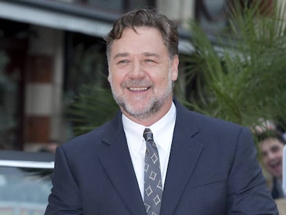 El actor Russell Crowe en Londres en 2016.