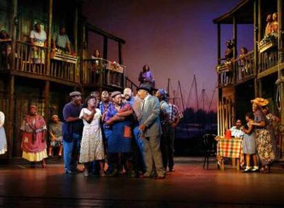 Puesta en escena de <i>Porgy and Bess</i> por el New Harlem Theatre.