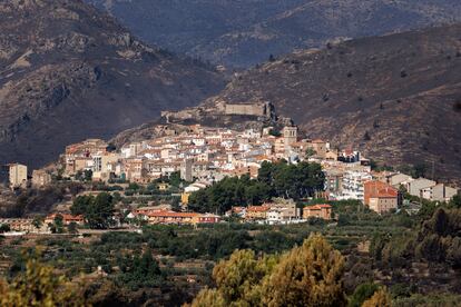 Vista general del paisaje en Bejís este sábado.