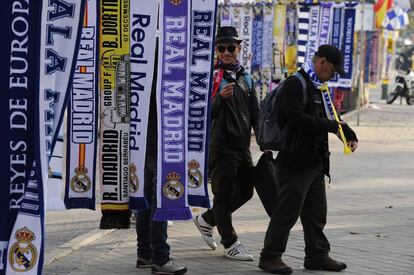 Aledaños del Santiago Bernabéu.