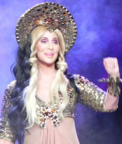 Cher, durante su gira de despedida.