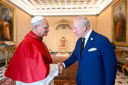 El Papa y el rey de Inglaterra