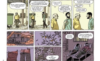 Varias viñetas de 'La casa',el nuevo cómic de Paco Roca.