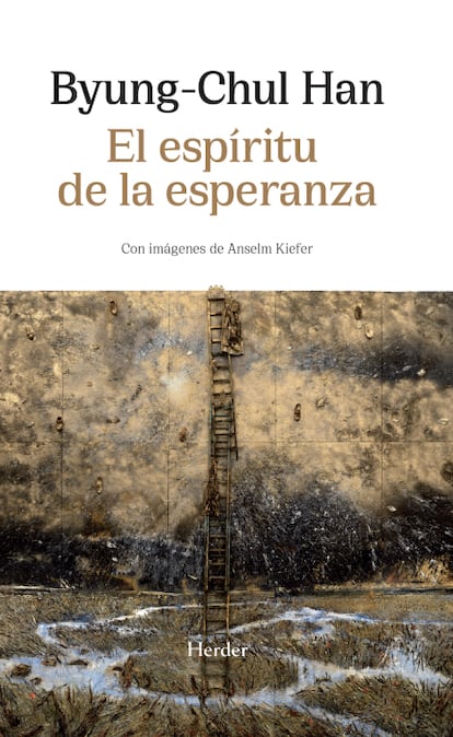 Portada de 'El espíritu de la esperanza', de Byung-Chul Han. EDITORIAL HERDER