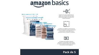 Estas son las mejores bolsas para guardar la ropa al vacío que se pueden comprar en Amazon