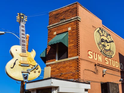 Sun Studios en Memphis.