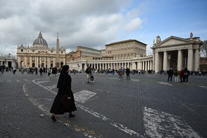 Plaza de San Pedro en el Vaticano