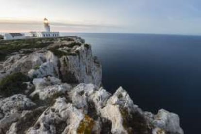 Faro de Cap de Cavalleria, en Menorca.