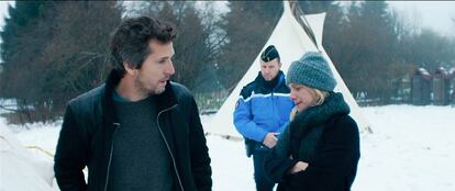 Guillaume Canet y Mélanie Laurent, en 'Perdido'.