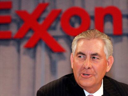 El exconsejero delegado de ExxonMobil,  Rex W. Tillerson, en 2008.