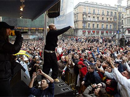 Las rimas del 'hip-hop' llegan a la Gran Vía