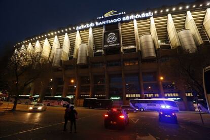 El estadio Santiago Bernabéu