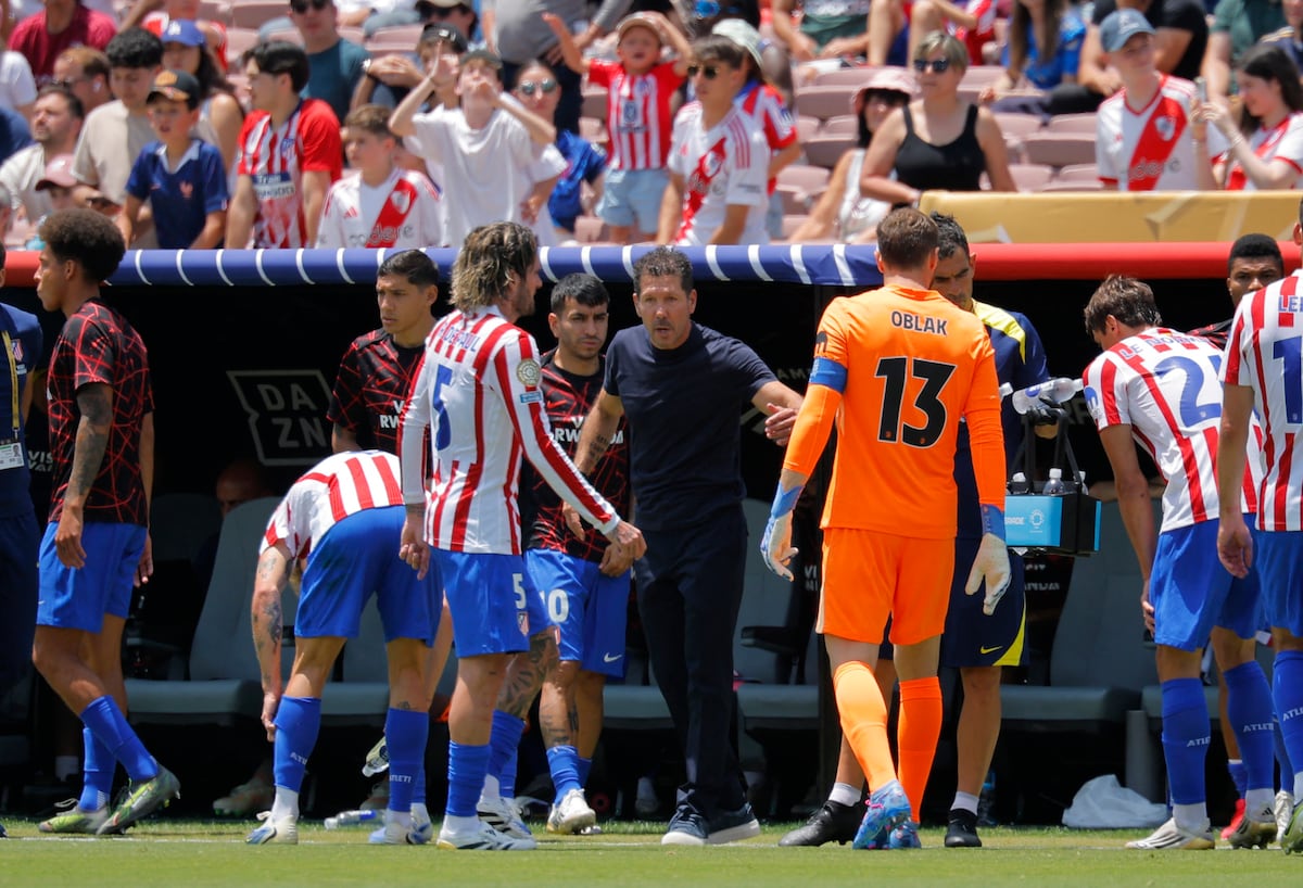 Simeone: “En los torneos cortos, si no eres contundente te eliminan”
