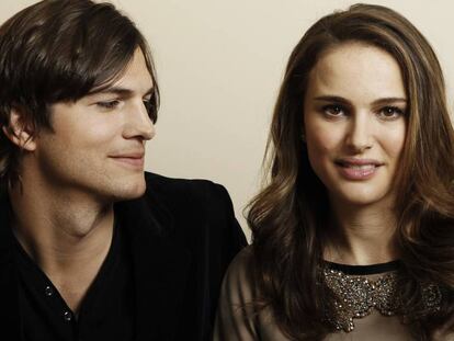 Ashton Kutcher y Natalie Portman.