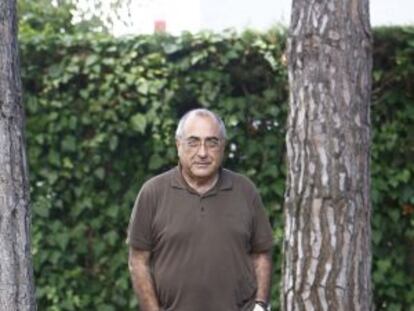 Joaquim Nadal, el pasado viernes en su casa de Palamós.