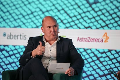 Rick R. Suárez, presidente de AstraZeneca Spain, durante su intervención en la segunda jornada del Foro Económico CREO 2025.