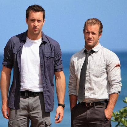 Alex O&#39;Loughlin (izquierda) y Scott Caan, en la serie <i>Hawai 5-0.</i>