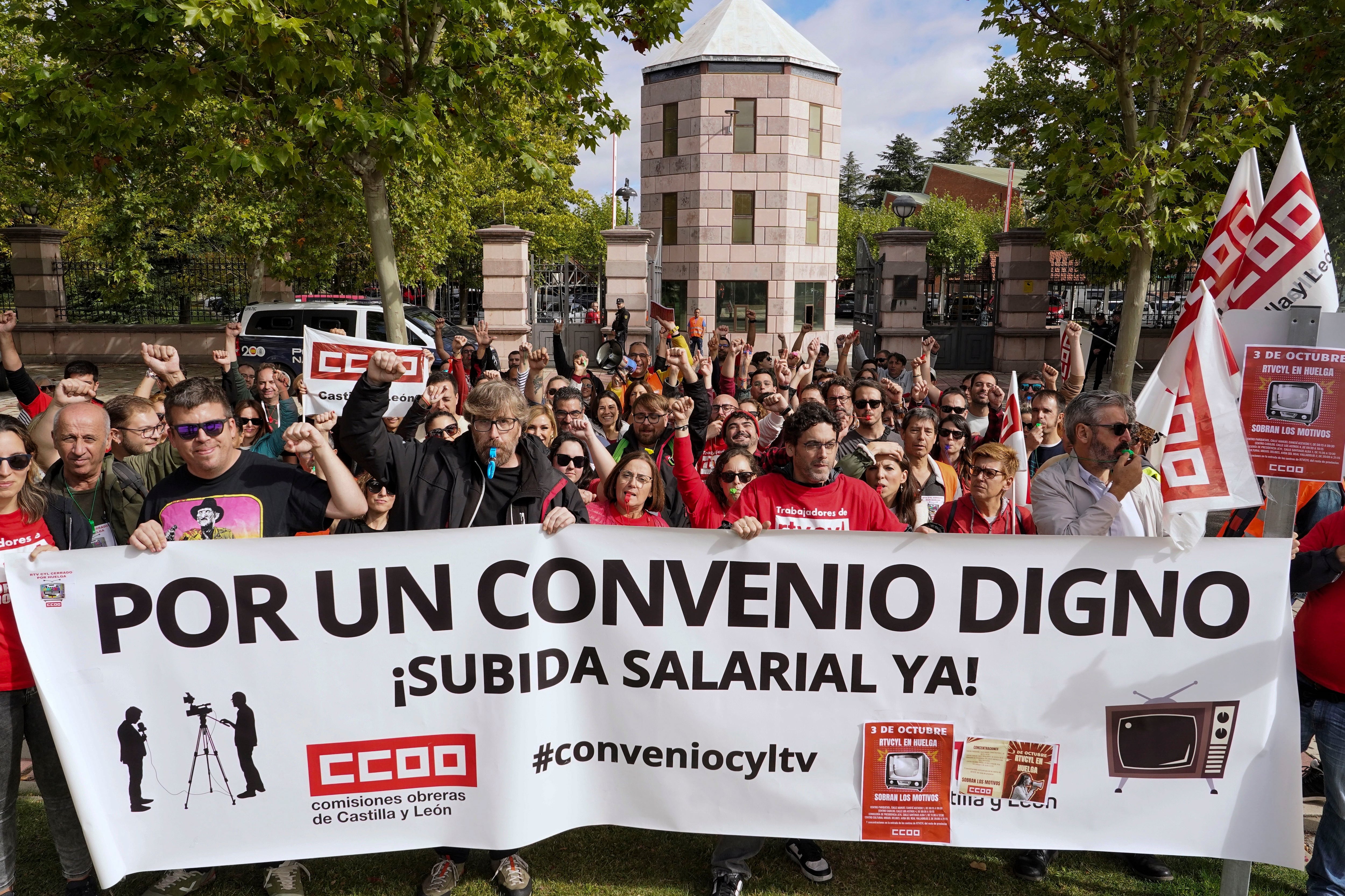 La radio y televisión de Castilla y León vuelve a huelga el día del estreno del festival Seminci