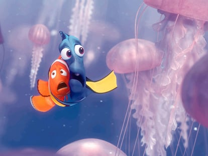 Un fotograma de la película de Disney 'Buscando a Nemo'.