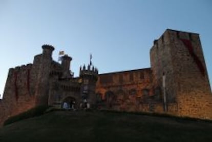 El castillo templario de Ponferrada se edificó en una colina donde se cree que se situaba un castro celta y la posterior ciudadela romana.