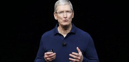 El consejero delegado de Apple, Tim Cook.