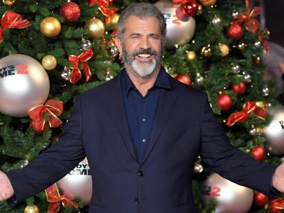 Mel Gibson, na estreia de ‘Pai em Dose Dupla 2’.