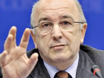 Joaquín Almunia, comisario europeo de Competencia de la Comisión Europea