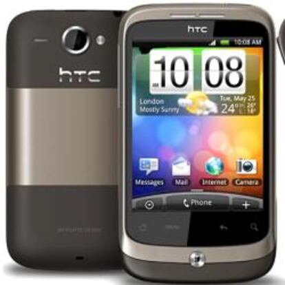 El HTC WildFire.