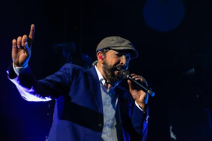 El cantante dominicano Juan Luis Guerra.
