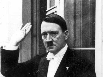 Adolf Hitler, durante una de sus habituales visitas al festival de Bayreuth.