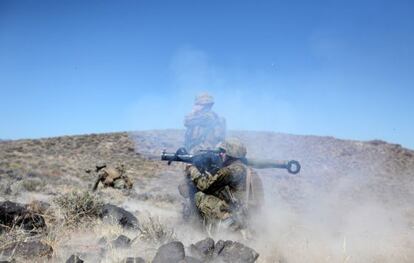 Siete marines muertos durante un entrenamiento.