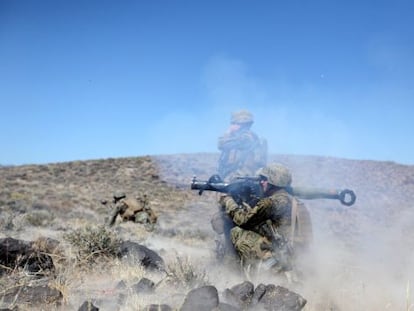 Siete marines muertos durante un entrenamiento.