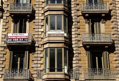 Habitatge d'alquiler a Barcelona.