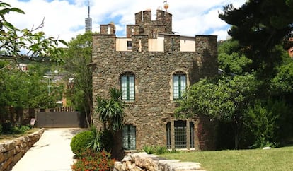 La casa del jardinero y el guarda de Bellesguard, construïda per Domènec Sugrañes, discípulo de Gaudí.