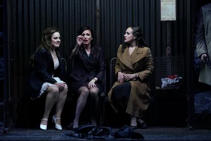 Las tres mujeres de Don Giovanni: Louise Alder (Zerlina), Anett Fritsch (Donna Elvira) y Brenda Rae (Donna Anna).