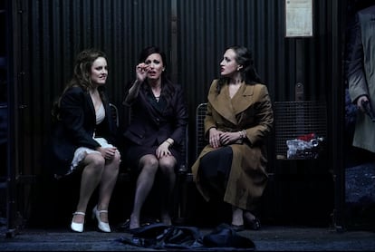 Las tres mujeres de Don Giovanni: Louise Alder (Zerlina), Anett Fritsch (Donna Elvira) y Brenda Rae (Donna Anna).