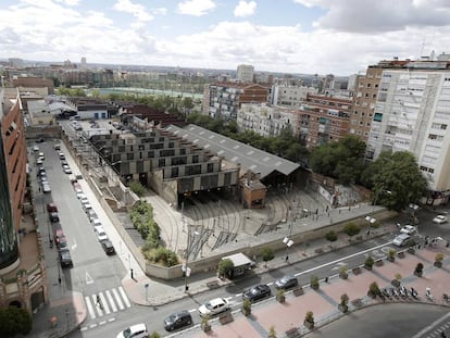 Las cocheras de Cuatro Caminos, el pasado mes de septiembre. 