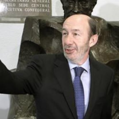 Rubalcaba plantea elevar al 80% el gasto social autonómico