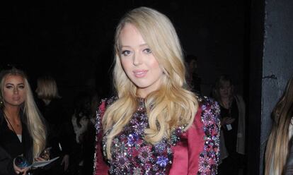 Tiffany Trump en la Semana de la Moda de Nueva York el pasado mes de febrero.