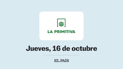 La Primitiva comprobar sorteo del jueves 16 de octubre de 2025