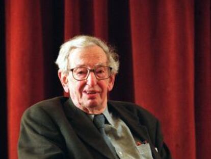 Eric Hobsbawm, fotografiado en 2003.