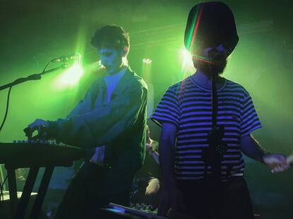 Garden City, durante su concierto en Madrid.