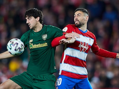 San José y Puertas, en la semifinal copera entre Athletic y Granada.