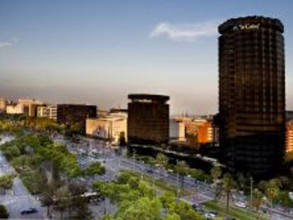 La sede de CaixaBank en Barcelona.