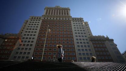 Exterior del edificio España.