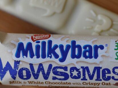 Barritas de Milkybar Wowsomes, de Nestlé.