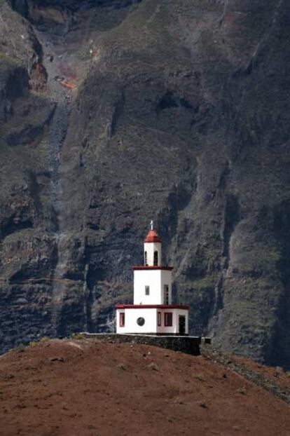 Campanario de la iglesia de Nuestra Señora de La Candelaria, en el municipio de La Frontera (El Hierro).