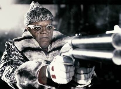 Samuel L. Jackson, como Octopus en <i>The Spirit.</i>