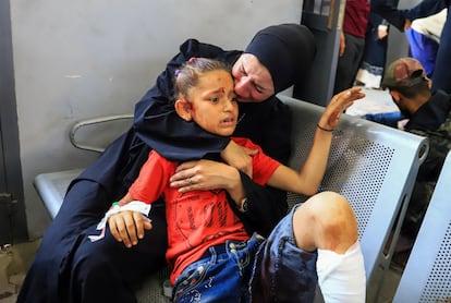 Trabajadora de Unicef Gaza