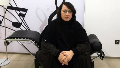 El músico Antony Hegarty, ahora Anohni, en San Sebastián en 2012.